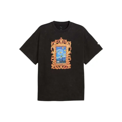 PUMA Мужская черная футболка