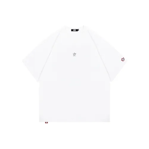 GXXX Свободный крой короткое плечо короткое рукав рубашка коробка унисекс