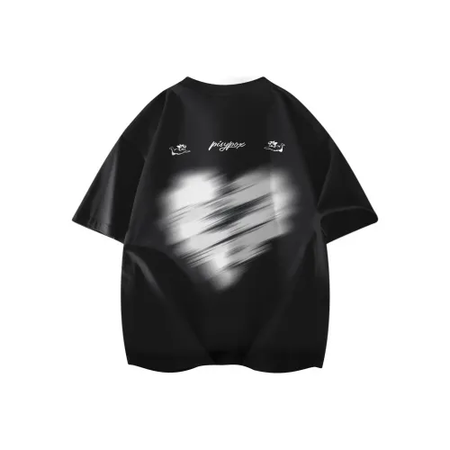 PISYPOX T-Shirt Унисекс Light Beige Apricot