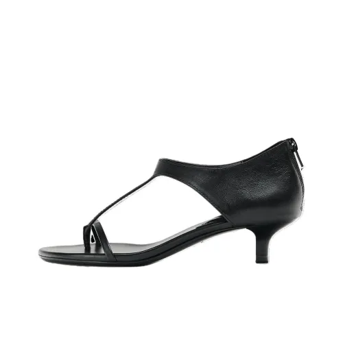 ZARA One Ремень Сандалии Женские Черные