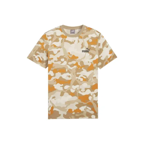 PUMA Essentials+ Желтые Мужские Футболки