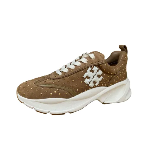TORY BURCH Good Luck Casual Low Top Brown Women's
