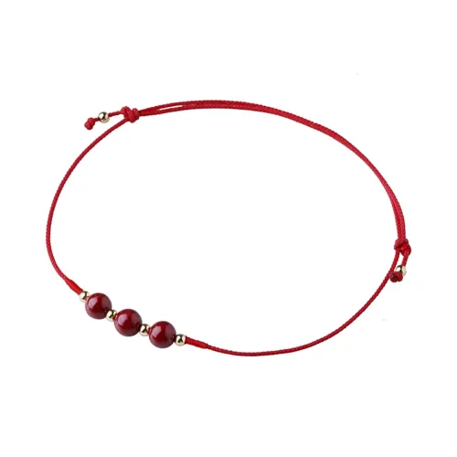 Phoenix Nirvana Браслеты на щиколотку из киновари Женские Красные