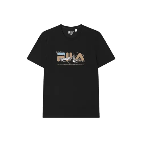 FILA Глубокий Черный Мужские Футболки