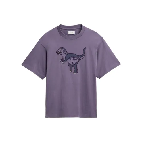 COACH SS24 T Рубашка Мужская Фиолетовая