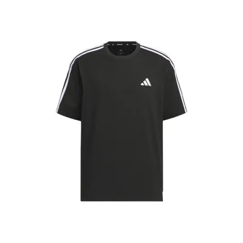 Adidas ESSENTIALS3 Полосы Плюс T Рубашка Мужская Черная