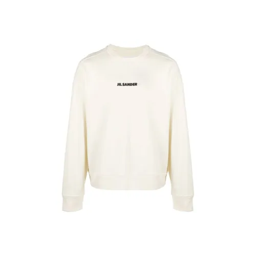 JIL SANDER Белый Мужской Свитшот
