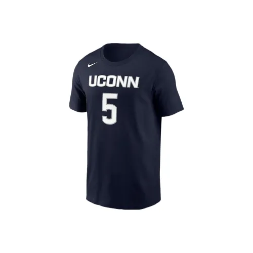 Nike College UConn PAIGE Bueckers PAIGE Buckets T-Shirt Мужской Морской синий