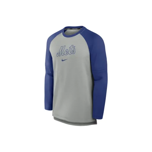 nike New York Mets Аутентичная коллекция Game Time T-рубашка мужская серый смешанный цвет