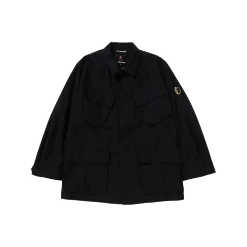 A BATHING APE Куртки Пальто Мужской Черный