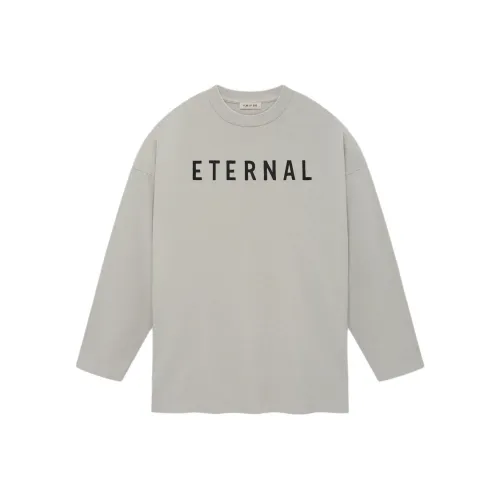 Fear of God Мужская голубая серая футболка