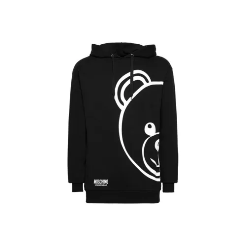MOSCHINO Мужские черные свитшоты