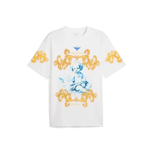 PUMA Белая Мужская Футболка