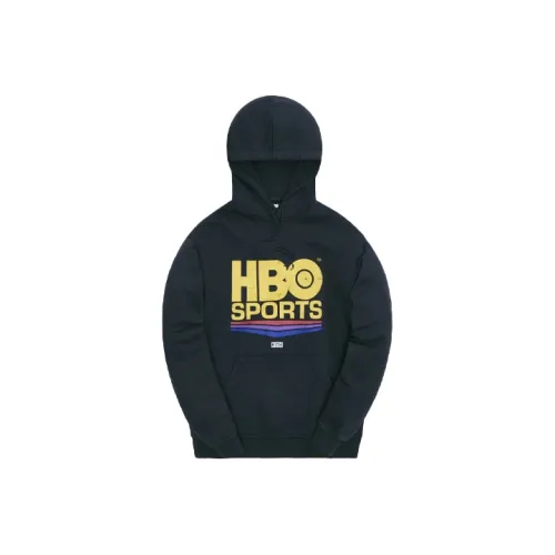 KITH Collaboration Черные Унисекс Свитшоты