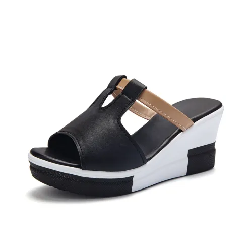 Reivanti Slip-resistant Слипоны Женские Черные