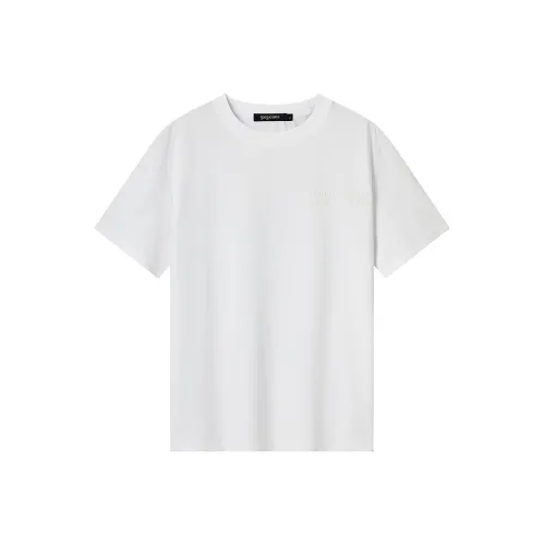 Gxg Jeans Белый Мужской T-Рубашки