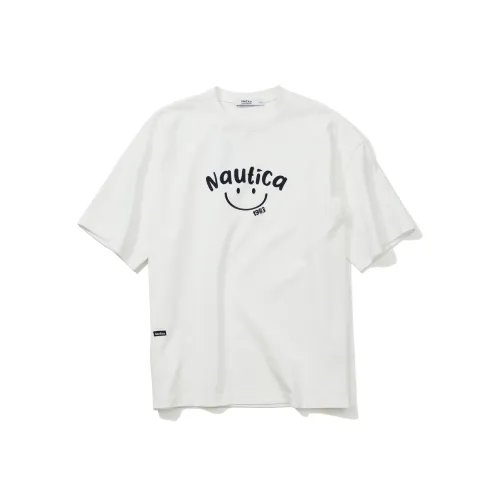 Nautica White Sail T-Shirt Унисекс