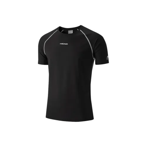 Голова Черная Мужская T-Рубашка