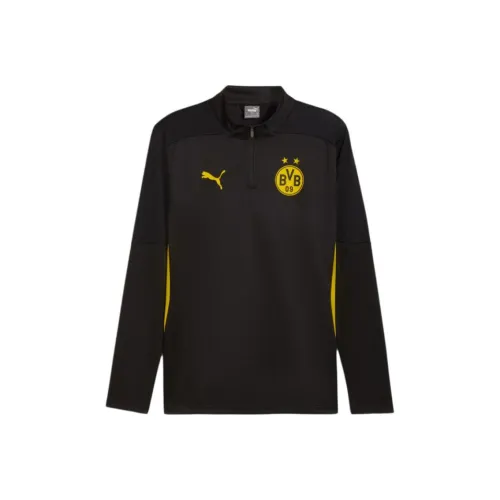 PUMA Borussia Dortmund T-Shirt Мужская Желтая Черная