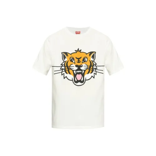 KENZO Белая Мужская T-Рубашка