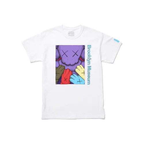 KAWS совместный бренд Белый Мужской T-рубашки