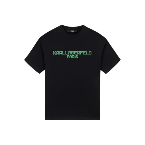 KARL LAGERFELD / Karl Lagerfeld Jeans Черные Мужские T-Рубашки