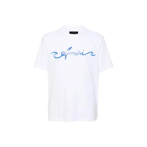 AMIRI Белая Мужская T-Рубашка