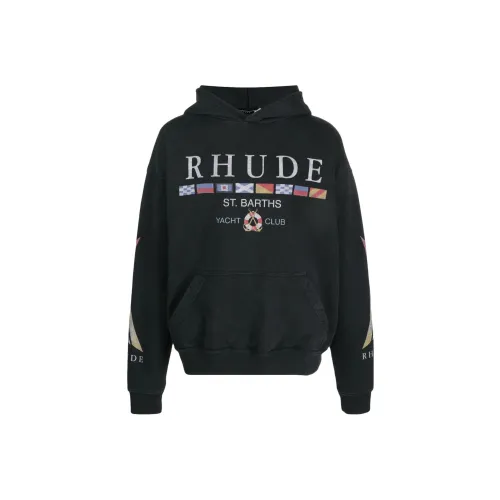 RHUDE Черные Мужские Свитшоты
