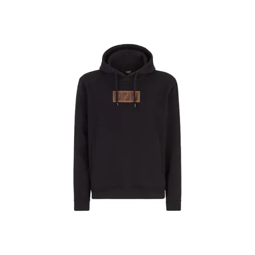 Fendi Черные Мужские Свитшоты