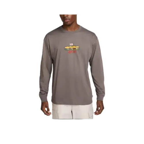 Nike Clothing Серый Мужской T-Рубашки