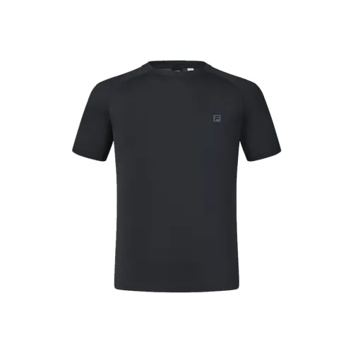 FILA Фитнес Темно-черные Мужские T-рубашки