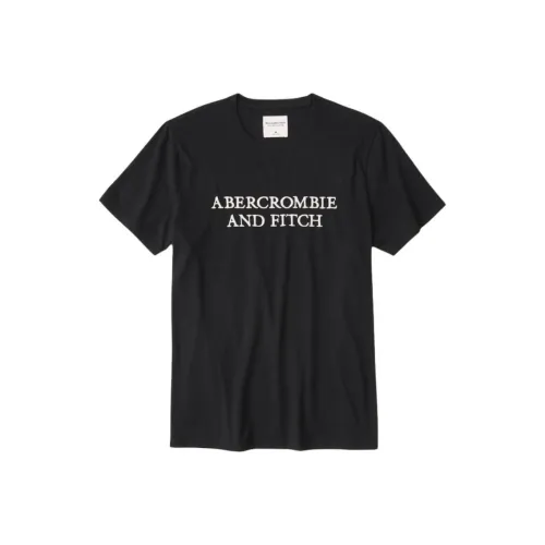 Abercrombie＆Fitch Черные Мужские T-рубашки