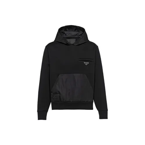 PRADA Мужские черные свитшоты