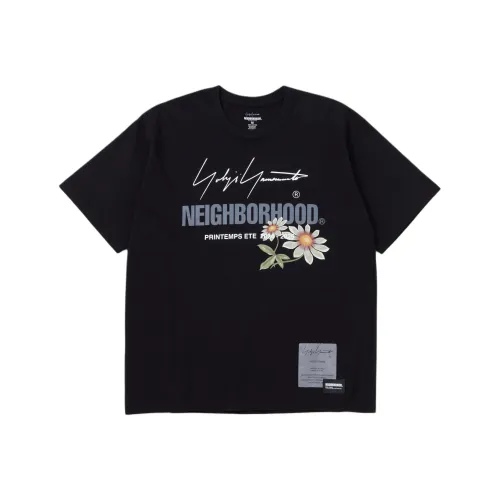NEIGHBORHOOD совместный бренд Yohji Yamamoto Collaboration T-Shirt Унисекс