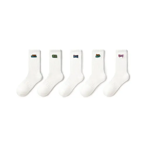 PRIMEET Носки Crew Мужские упаковка из 5 пар цвет Code