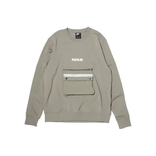 Nike Olive Men's Hoodies