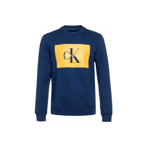 Calvin Klein Темно-синие мужские свитшоты