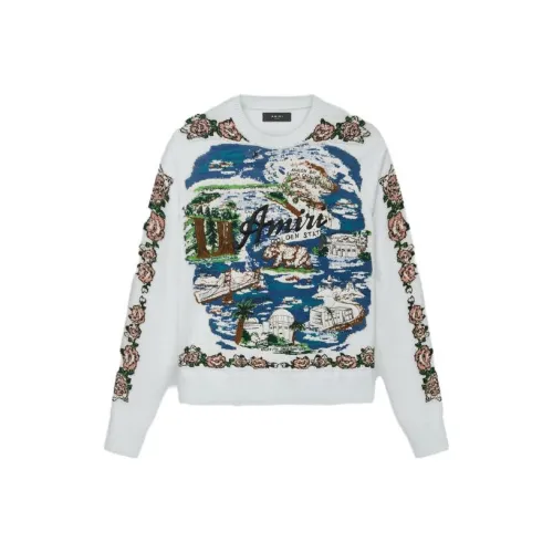 AMIRI Синий Мужской Свитшот