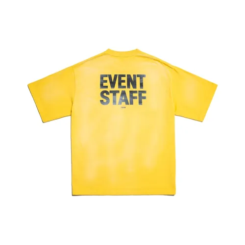 P.M.W Желтый Унисекс T-рубашки