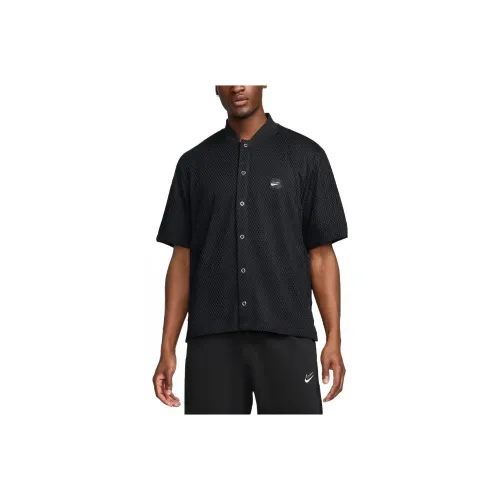 Nike Мужские черные футболки