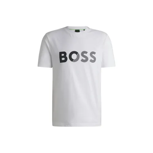 Hugo Boss FW24 T Рубашка Мужская Белая