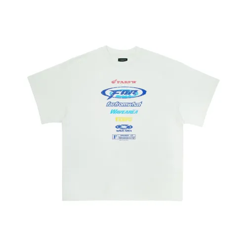 FARFROMWHAT T-Shirt Мужской Белый