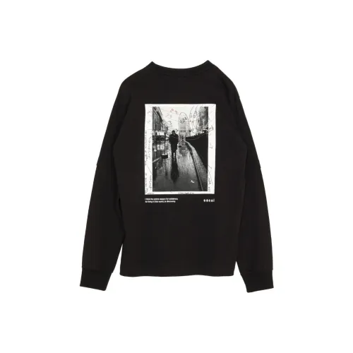 sacai James Dean Collaboration Черная Унисекс Футболка