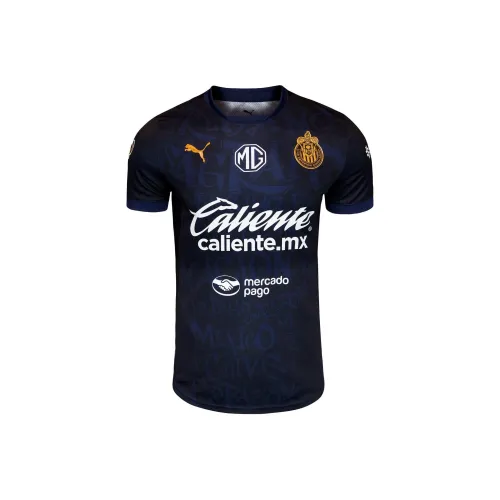 PUMA Blue Men's T-Shirts PUMA Синий Мужские Футболки