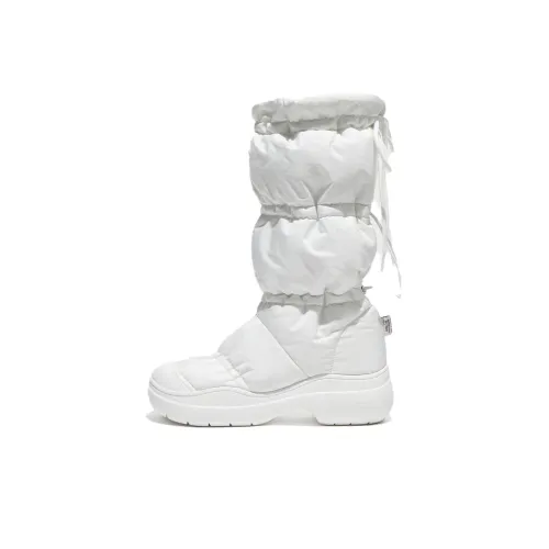 Rockfish Weatherwear Женские белые высокие сапоги до колена