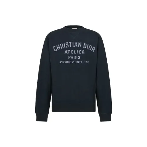 DIOR Толстовка Мужская Морской Синий