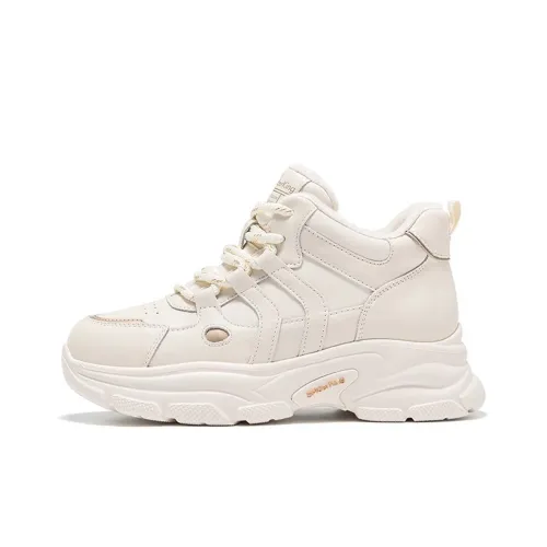 Spider King MID Топ Casual Женский Ecru