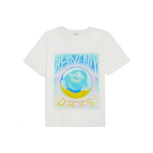 CELINE Белая Мужская T-Рубашка