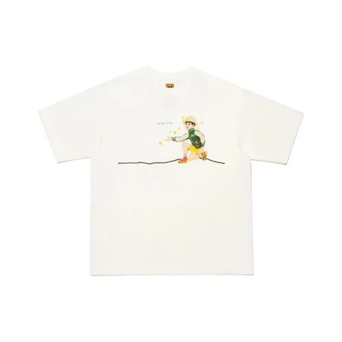 HUMAN MADE KEIKO SOOTOME Collaboration Белая Унисекс Футболка