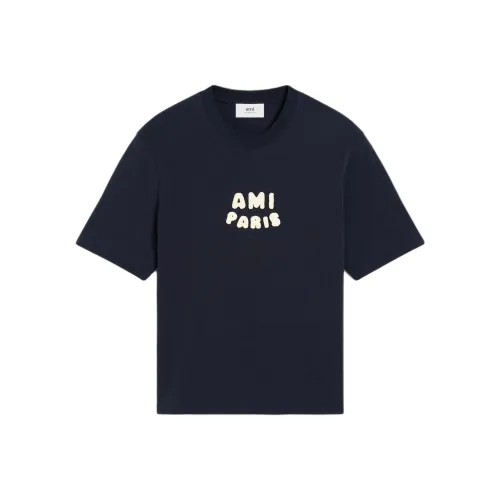 AMIPARIS T-Shirt Унисекс Морской Синий